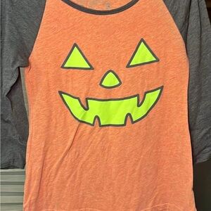 L.O.L. Vintage Orange and Gray Long Sleeve Tee